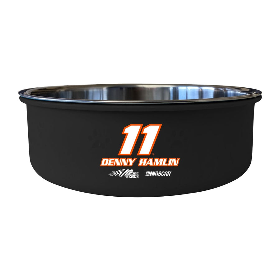 11 Denny Hamlin Officially Licensed 5x2.25 Pet Bowl Image 1