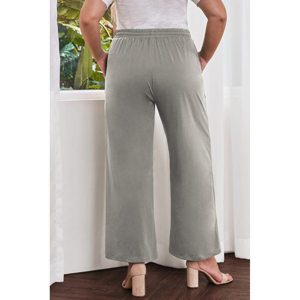 Womens Plus Size  Gray pants Image 2