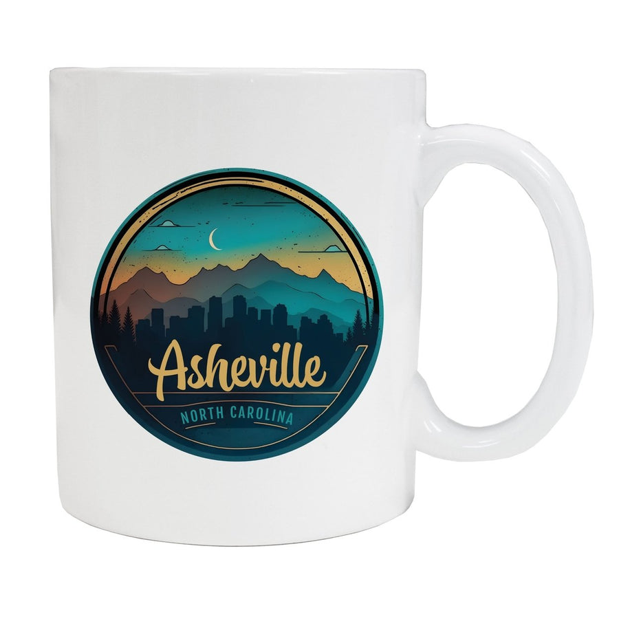 Asheville North Carolina Souvenir 8 oz Ceramic Coffee Mug Image 1