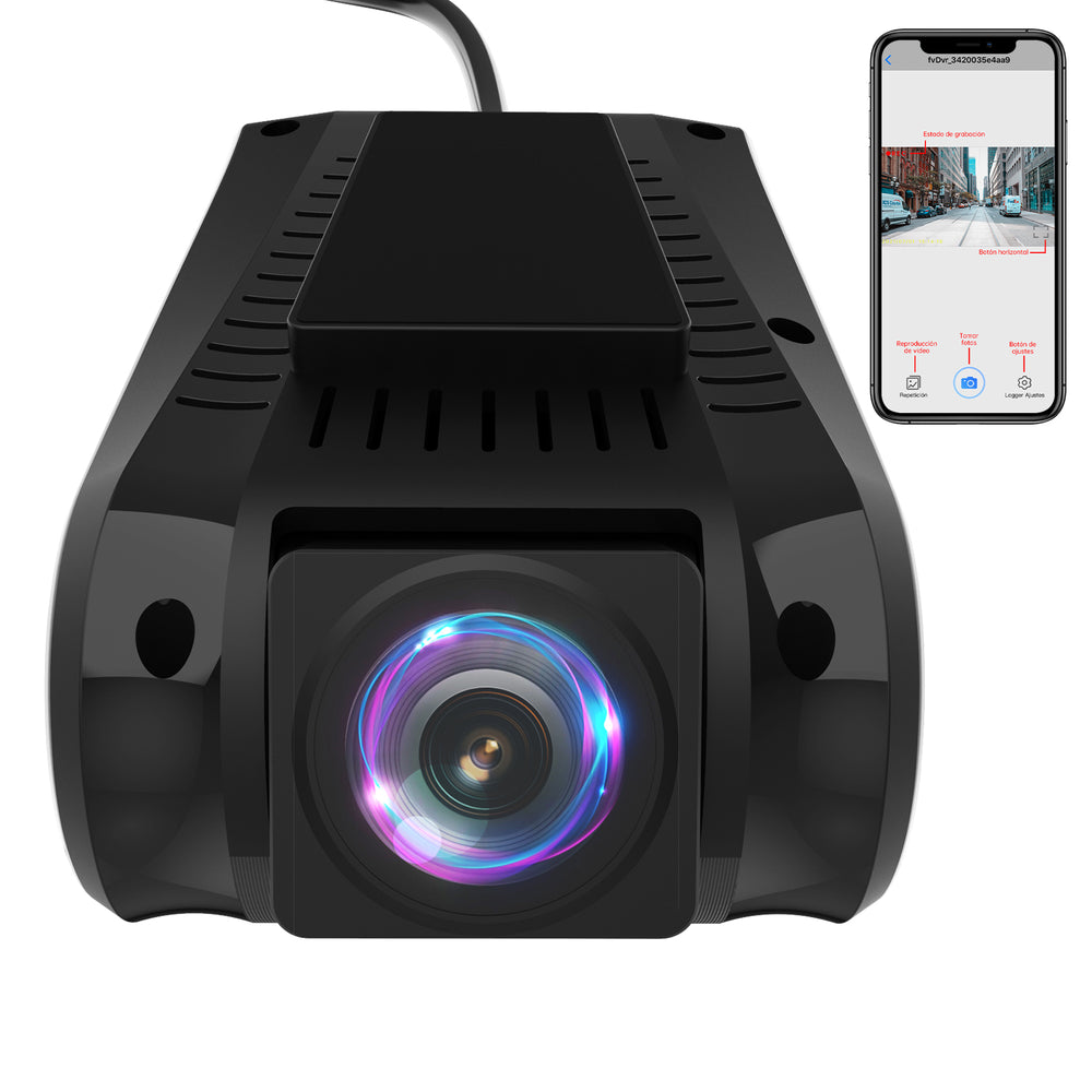 AWESAFE Dash Cam for Cars 1080P FHD Dash CameraCar Front Camera for Android RadioG-SensorWDRParking Monitor Image 2