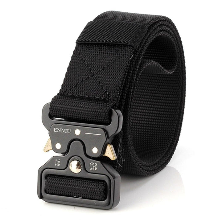 Survival Military Nylon Belts For Men Tactical Belt Waist Strap Emergency EDC Gadget Image 1
