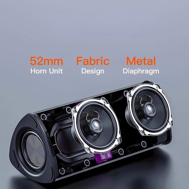 Wireless bluetooth Speaker Outdoor Portable Soundbar Subwoofer AUX TF Card USB Pendriver FM Speakers Home Hand-free Image 3