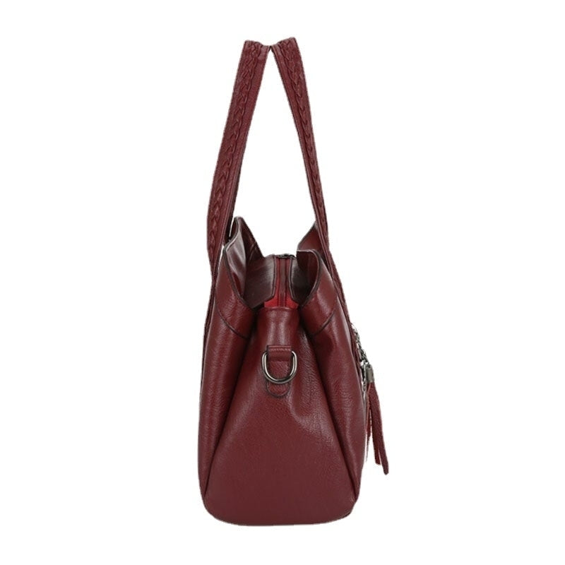 Women Multiple-pockets Compartments Crossbody Large Capacity Tote Shoulder Bag Handbag Image 2