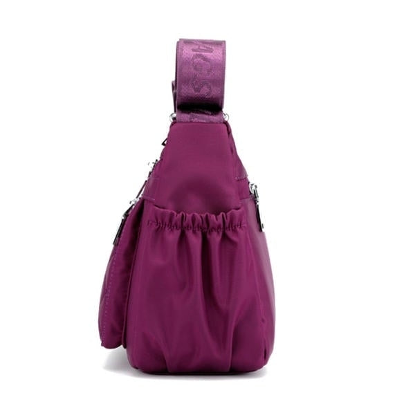 Women Nylon Light-weight Waterproof Shoulder Bag Crossbody Bag Image 2