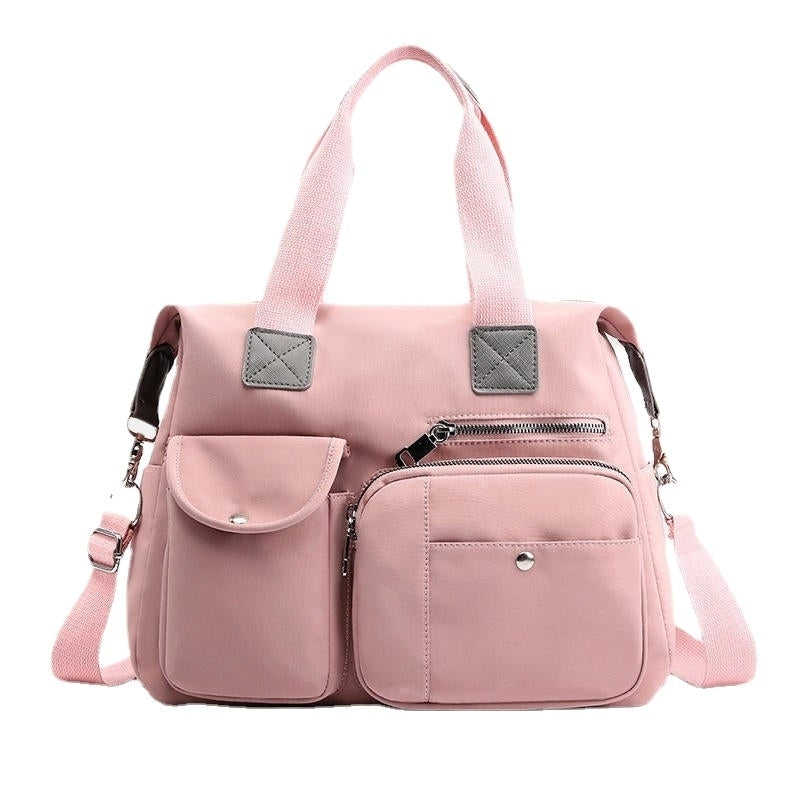 Women Nylon Waterproof Large Capacity Handbag Shoulder Bag Crossbody Bags Image 1
