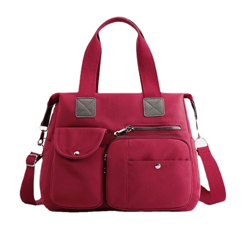 Women Nylon Waterproof Large Capacity Handbag Shoulder Bag Crossbody Bags Image 2