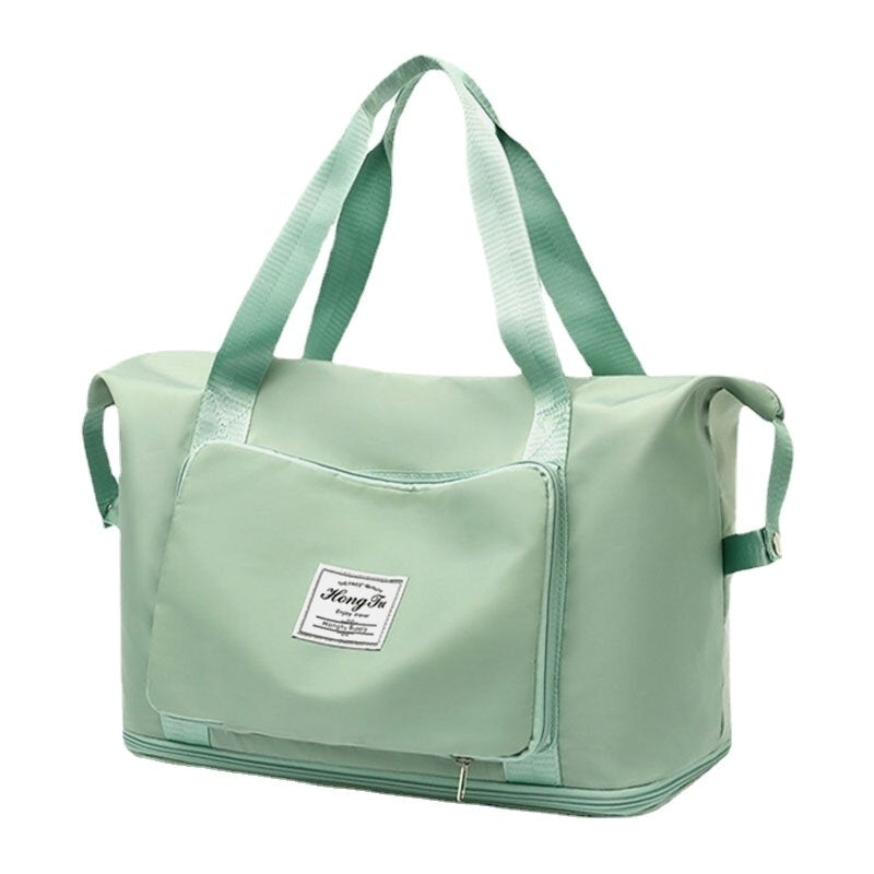 Women Oxford Dry Wet Separation Crossbody Bag Large Capacity Waterproof Travel Bag Image 1