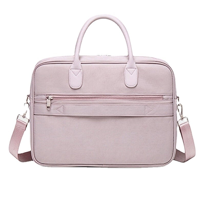 Women Multi-Compartment Waterproof Crossbody Laptop Shoulder Bag Handbag Image 1