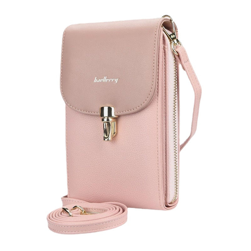 Women Multi-Pocket Large Capacity Crossbody Handbag Phone Bag Card Holder Image 8
