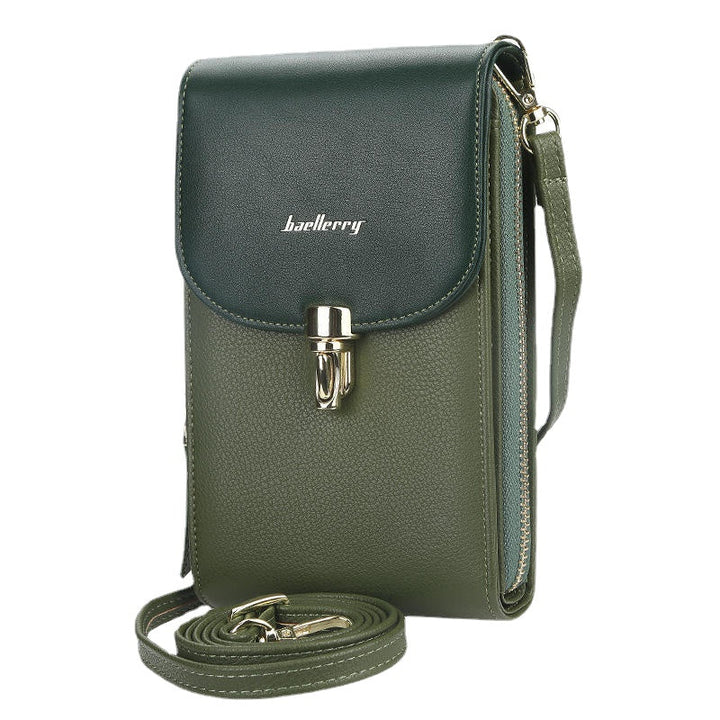 Women Multi-Pocket Large Capacity Crossbody Handbag Phone Bag Card Holder Image 9