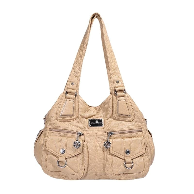 Women Waterproof Anti-theft Large Capacity Crossbody Bag Shoulder Bag Handbag Tote Image 7