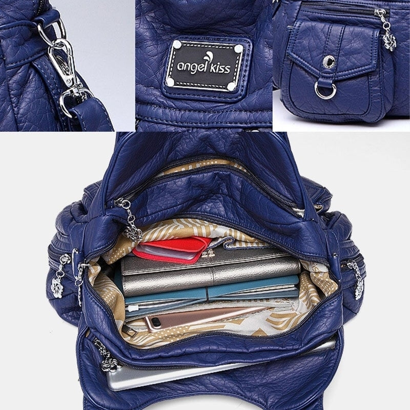 Women Waterproof Anti-theft Large Capacity Crossbody Bag Shoulder Bag Handbag Tote Image 11