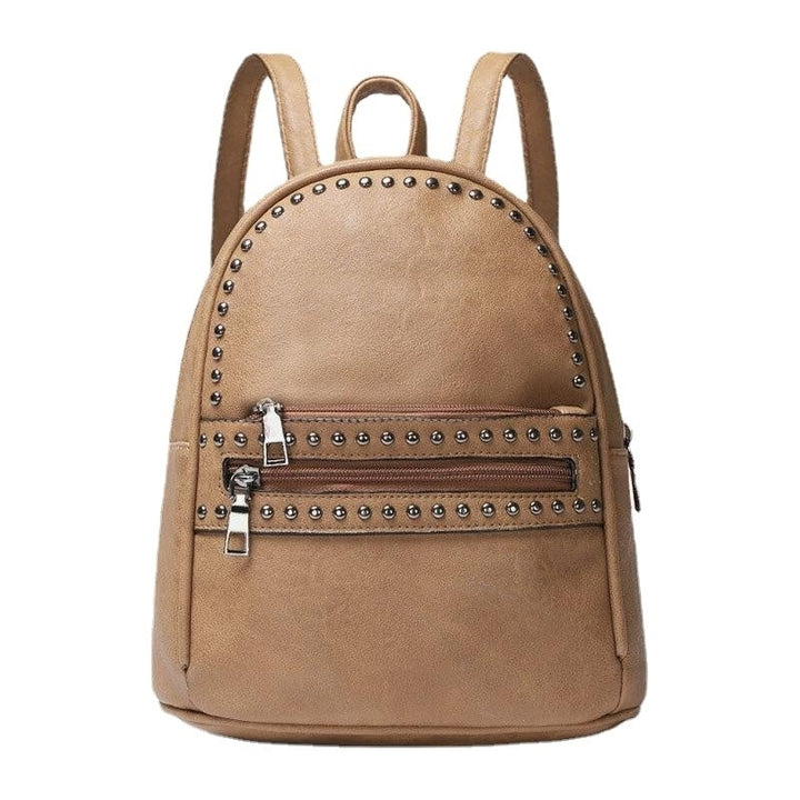 Women Waterproof Backpack Casual Travel Large Capacity Wear-resistant Shoulder Bag Image 8