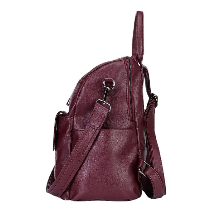 Women Waterproof Multi-Carry Backpack Large Capacity Back Anti-theft Pocket Shoulder Crossbody Bag Image 2