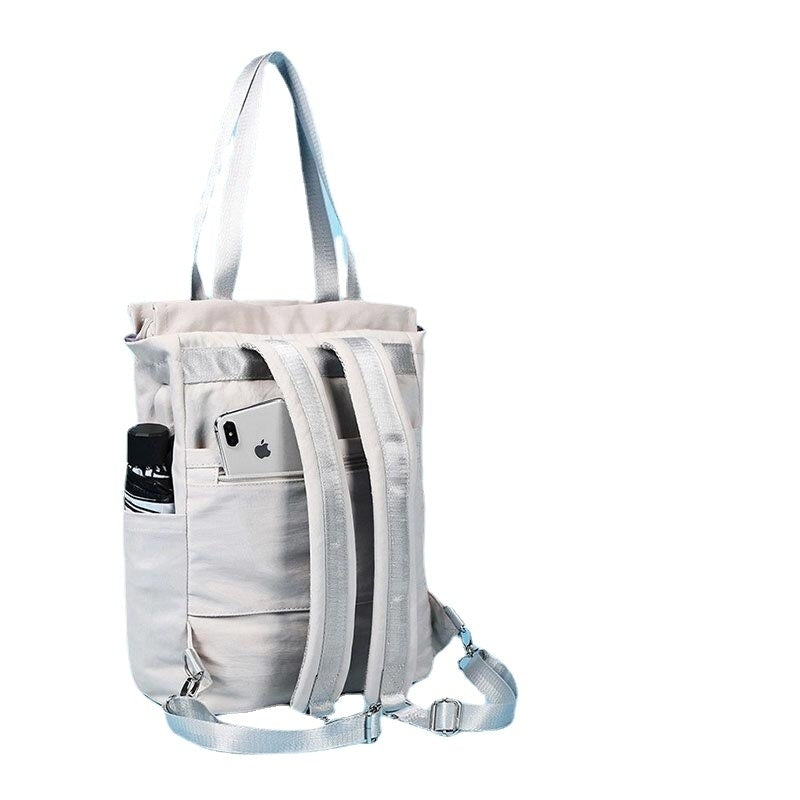 Women Waterproof Multi-carry Student School Bag Laptop Bag Backpack Image 2