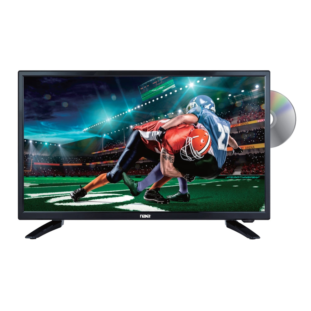 24" Naxa 12 Volt ACDC LED HDTV with DVD and Media Player and Car Package (NTD-2457C) Image 2