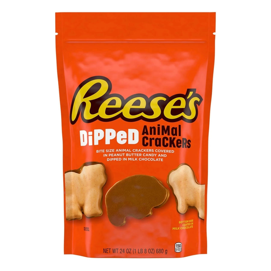 Reeses Dipped Animal Crackers Pouch (24 Ounce) Image 1