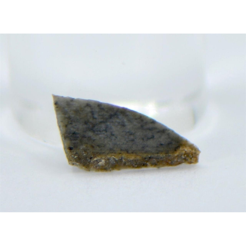 0.086g Lunar Basalt Breccia - Rare Lunar Meteorite Type - TOP METEORITE Image 2