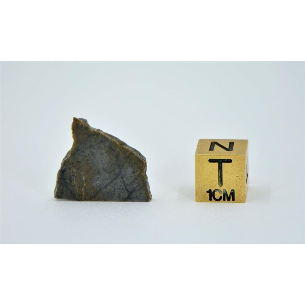 1.402g Lunar Basalt Rare Basaltic Lunar Meteorite Type NWA 14188 - TOP METEORITE Image 2