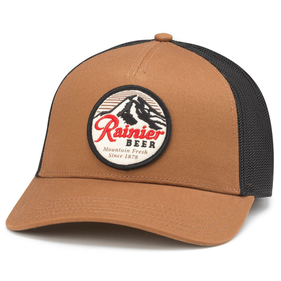 Rainier Beer Retro Logo Patch Adjustable Hat Image 1