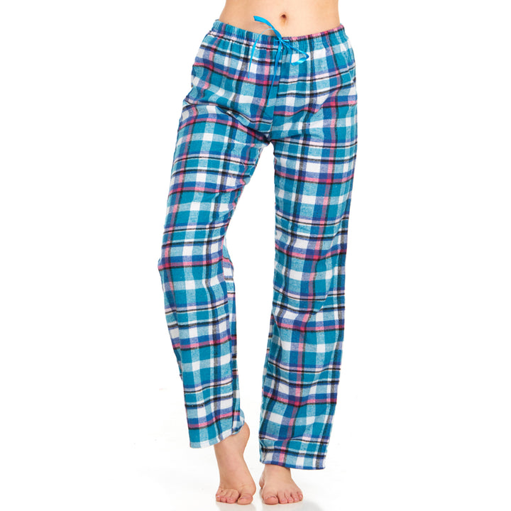 DARESAY Womens Flannel Pajama Pants Image 11