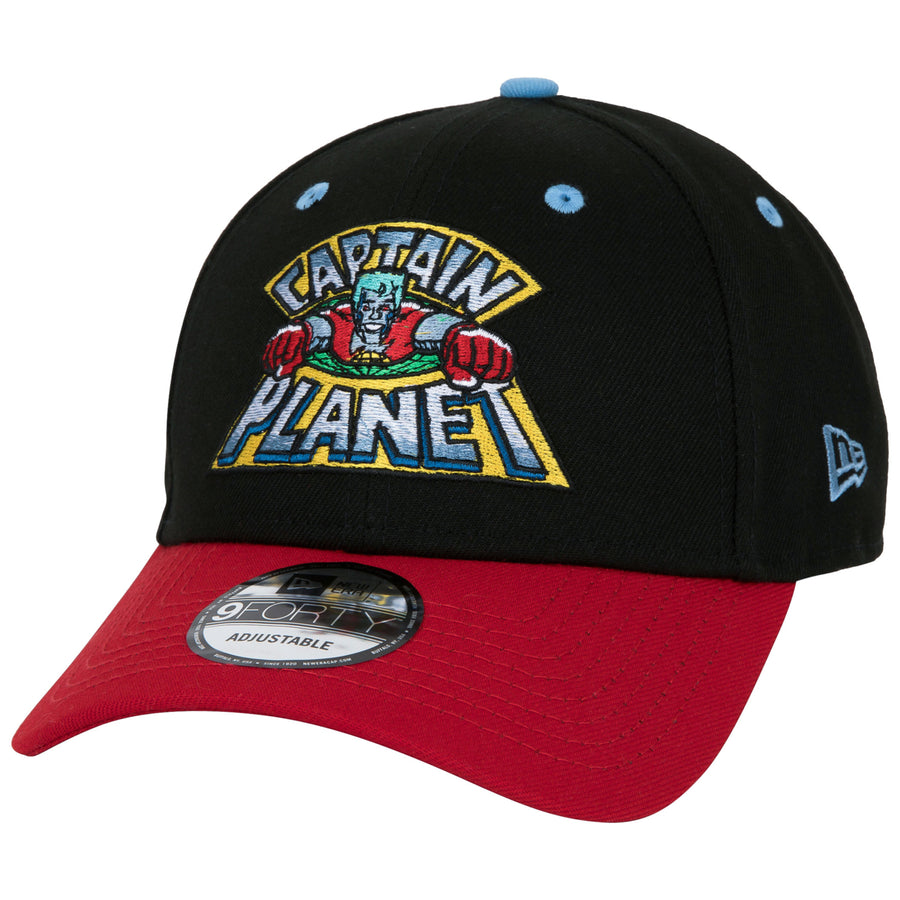 Captain Planet Logo  Era 9Forty Adjustable Hat Image 1