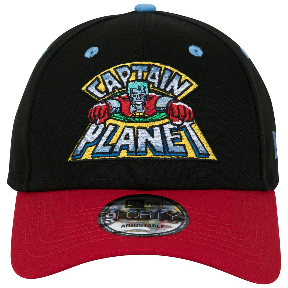 Captain Planet Logo  Era 9Forty Adjustable Hat Image 2