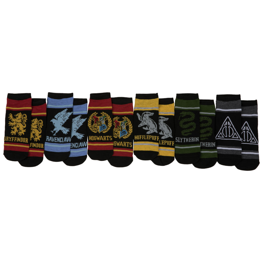 Harry Potter Icons Womens 6-Pair Pack of Low Cut Socks Image 1