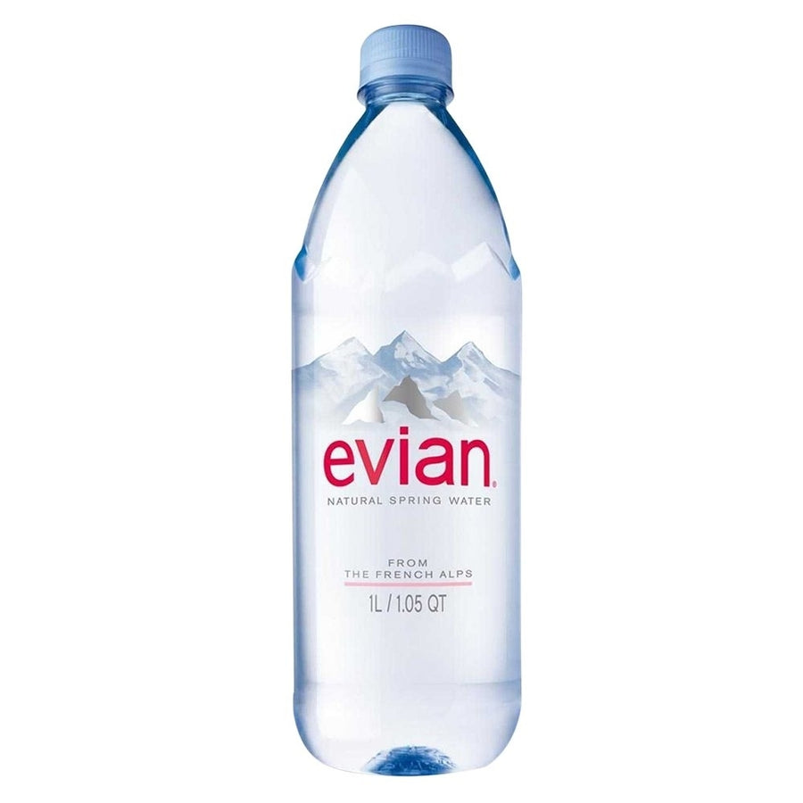 Evian Spring Water - 1L Image 1