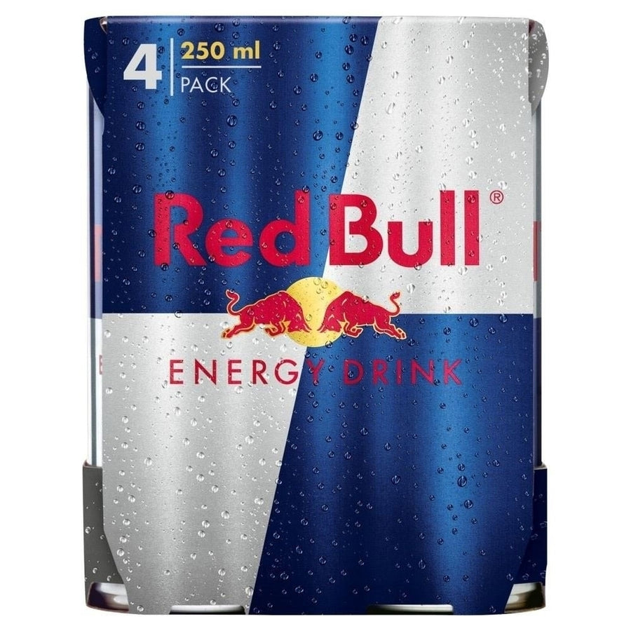 Red Bull Energy Drink (4x250ml) - Pack of 2 Image 1