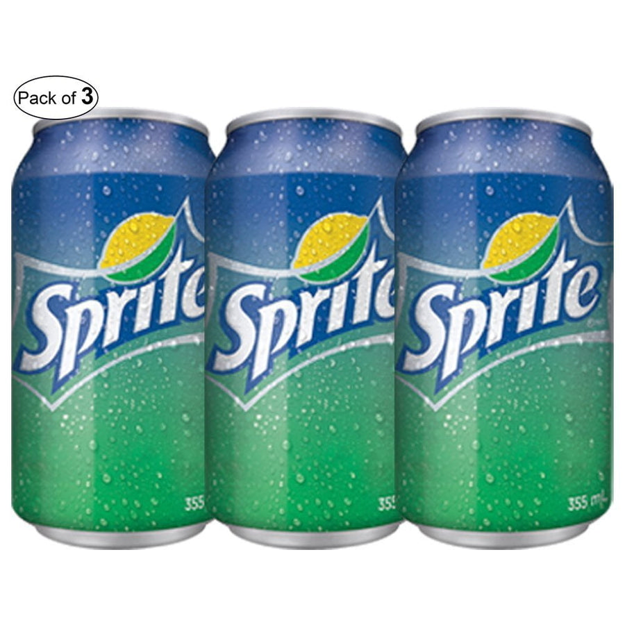 Sprite Cans- 355ml (Pack of 3) Image 1