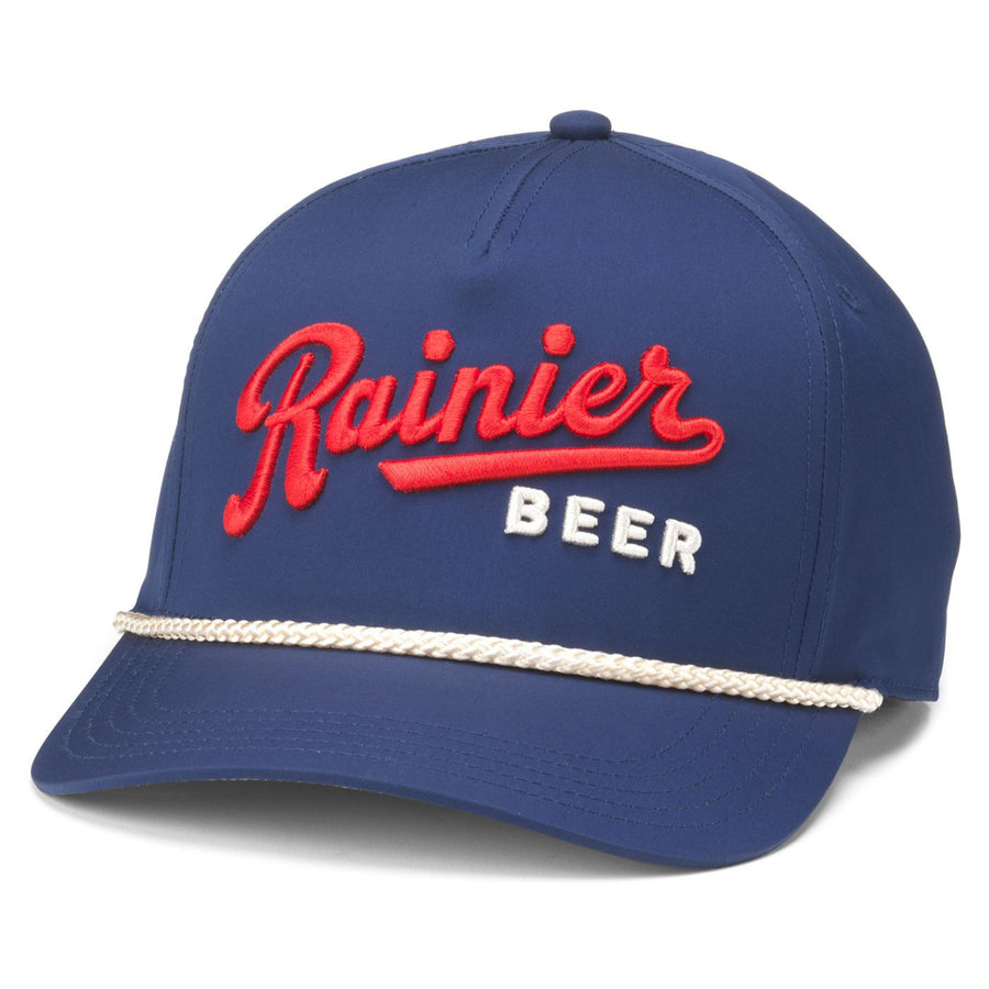 Rainier Beer Embroidered Logo Adjustable Rope Hat Image 1