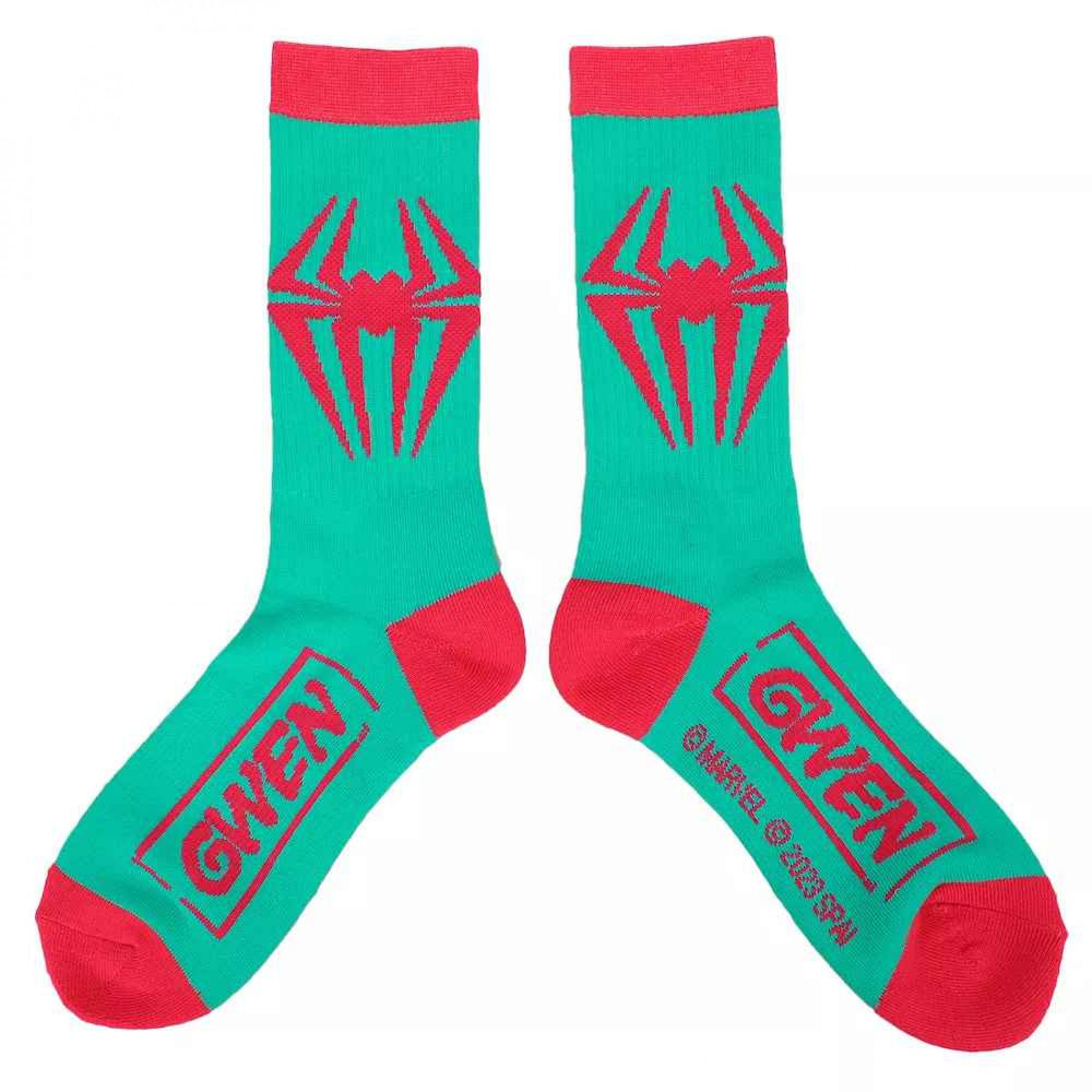 Spider-Man Across The Spider-Verse 3-Pair Pack of Crew Socks Image 2