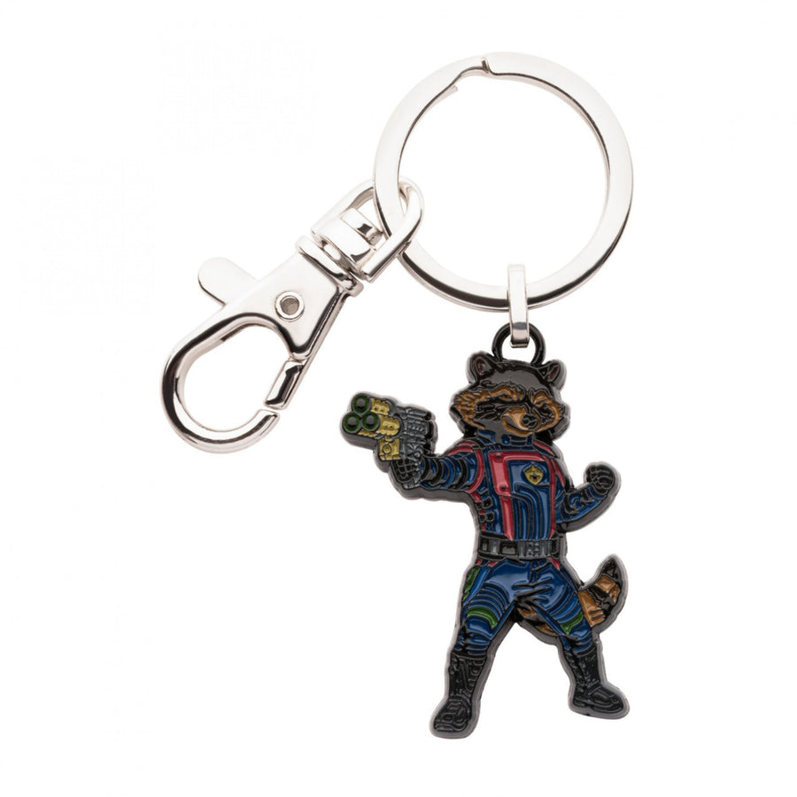 Guardians of The Galaxy Rocket Keychain Image 1
