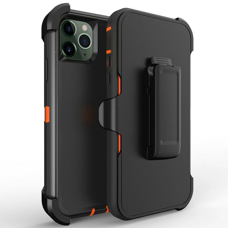 For Apple iPhone 11 Heavy Duty Military Grade Full Body Shockproof Dust-Proof Drop Proof Rugged Protective Cover w/Belt Image 2