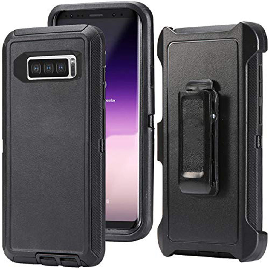 For Samsung Galaxy S10 Heavy Duty Military Grade Full Body Shockproof Dust-Proof Drop Proof Rugged Protective Cover Image 1