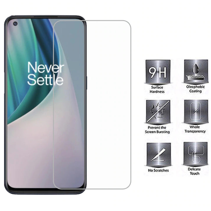 For OnePlus Nord N10 5G 3D-Touch Layer 2.5D Round Edge 9H Ultra-Clear Tempered Glass Screen Protector Image 4