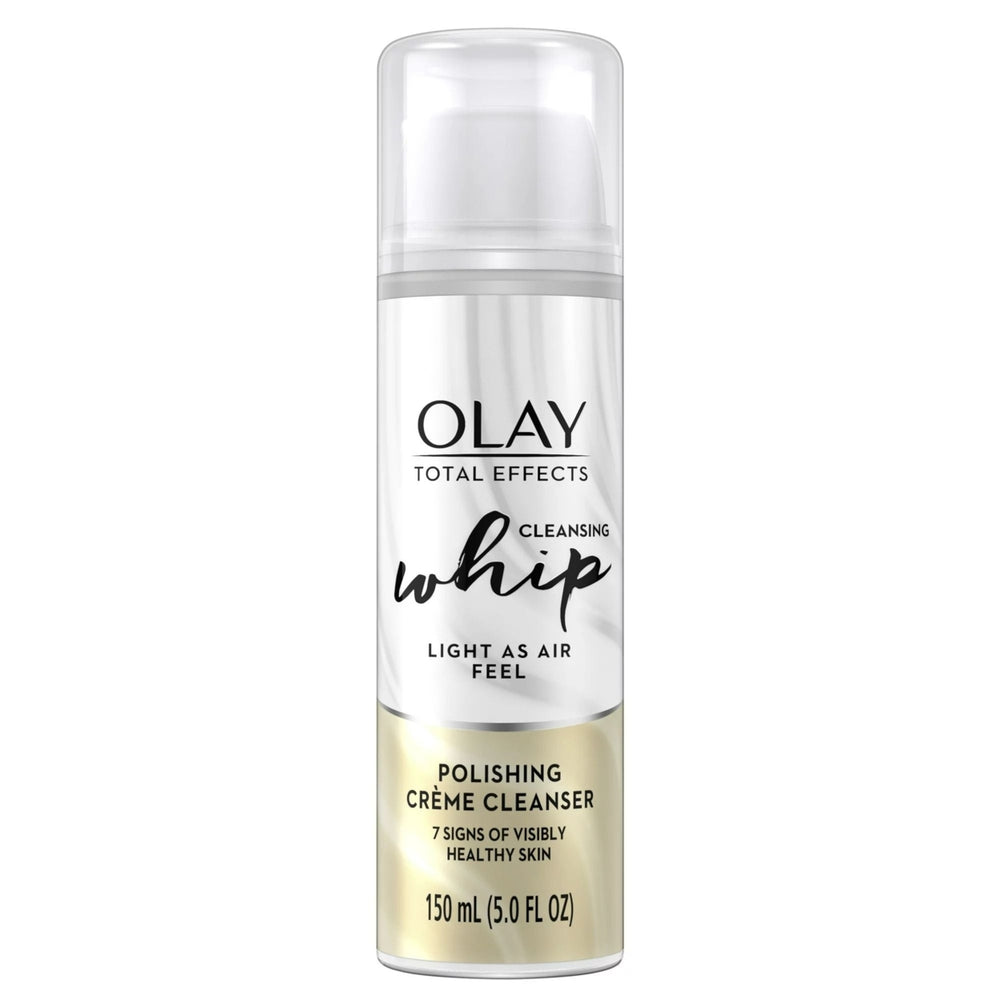 (2 Pack) Olay Total Effects Face WashWhip Polishing Crme Cleanser5 fl oz Image 2