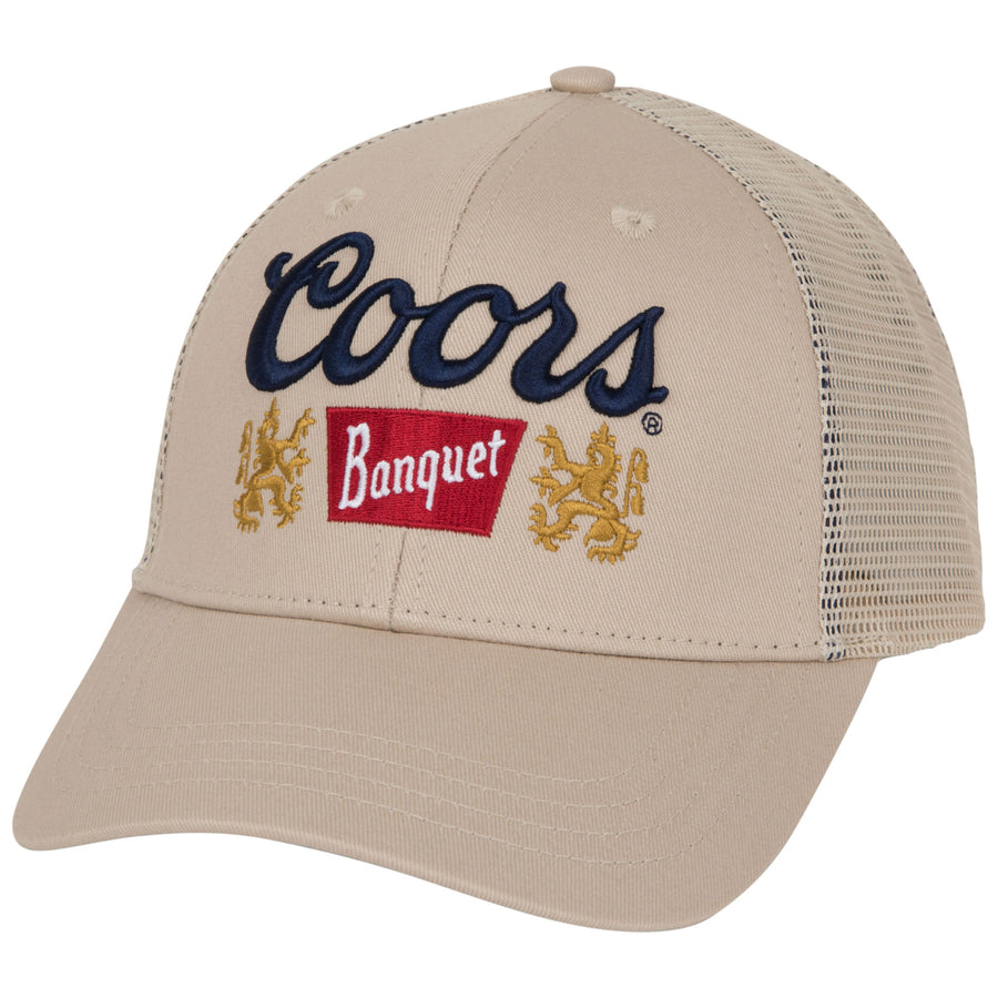 Coors Banquet Classic Logo Adjustable Trucker Hat Image 1