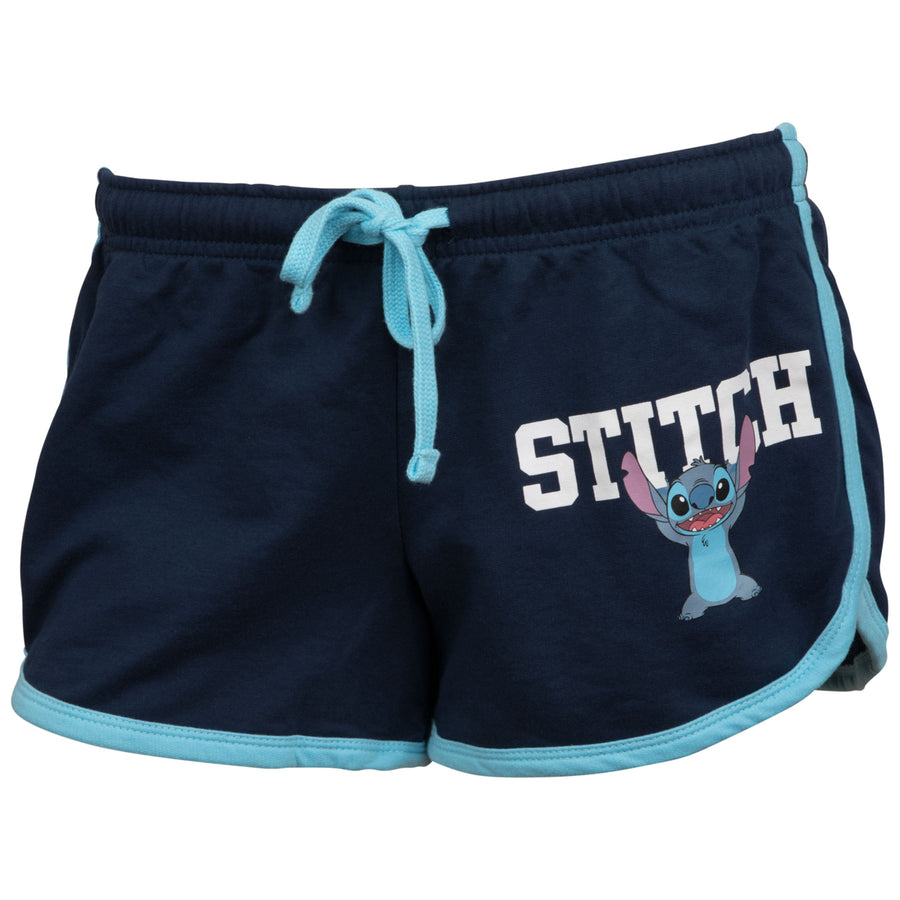 Lilo and Stitch Varsity Beach Shorts Image 1