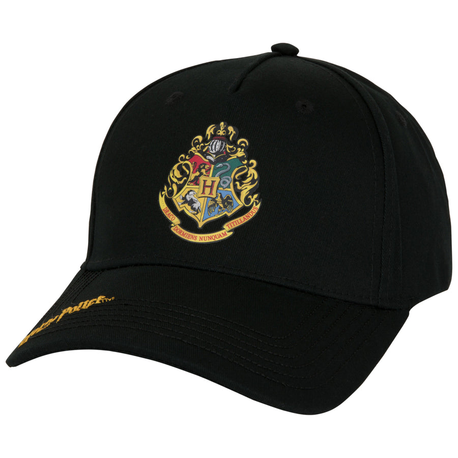Harry Potter Hogwarts Emblem Baseball Cap Image 1