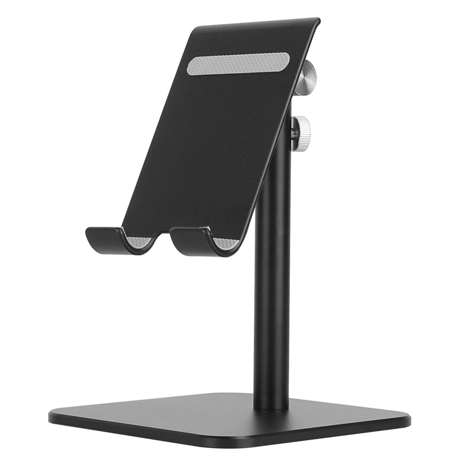 Adjustable Cell Phone Tablet Stand Desktop Holder Mount Bracket Dock Fit for iPad Kindle iPhone Aluminum Alloy Image 1