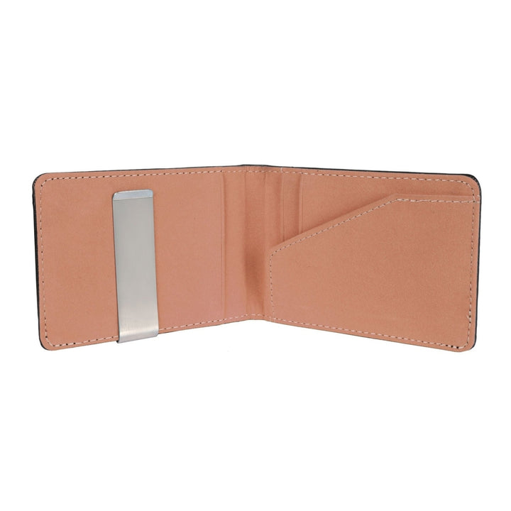 Unisex PU Leather Wallet RFID Blocking Slim Bifold Credit Card Holder with Money Clip Image 8