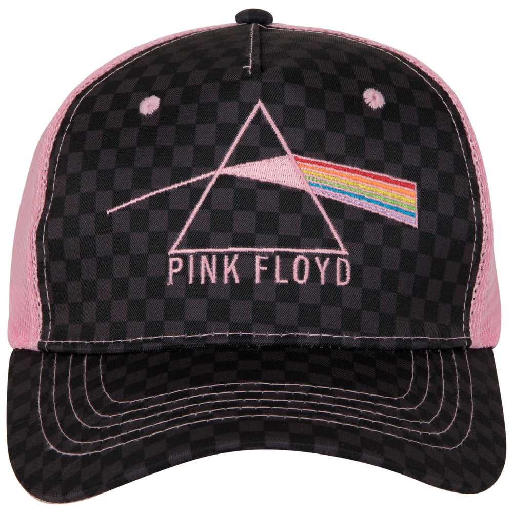 Pink Floyd The Dark Side of The Moon Snapback Trucker Hat Image 2