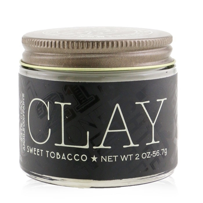 18.21 Man Made Clay -  Sweet Tobacco (Matte Finish / Medium Hold) 56.7g/2oz Image 1