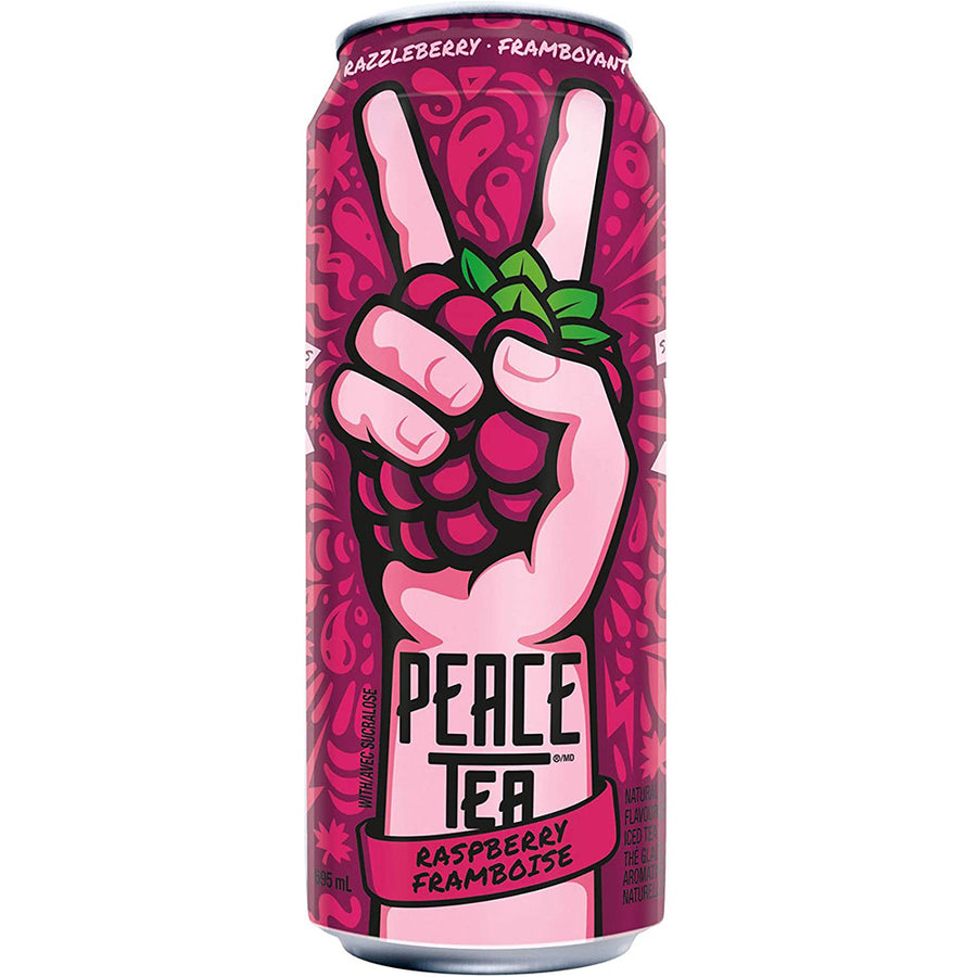 Peace Tea Razzleberry 695mL Cans12 Pack Image 1