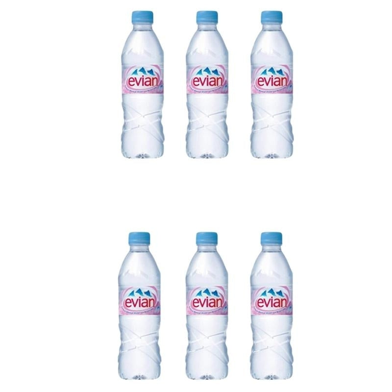 Evian Mineral Water- 500Ml (Pack of 6) Image 1
