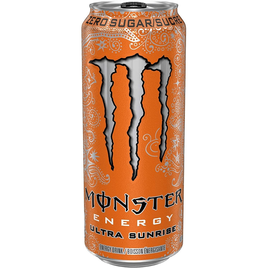 Monster Energy Ultra Sunrise Cans473ml - Pack of 12 Image 1