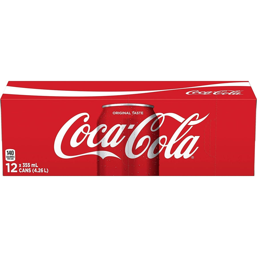 Coca-Cola Coke Classic355mL Cans - Pack of 12 Image 1