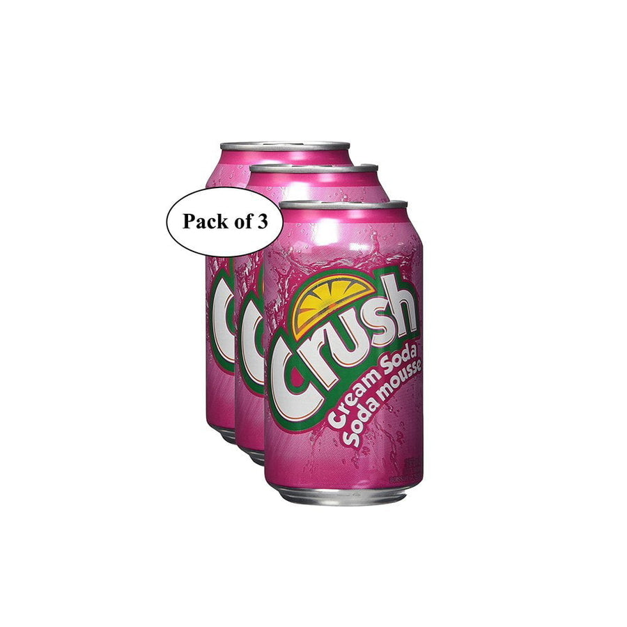 Crush Cream Soda 355Ml Soft Drink 960466 (Pack Of 3) Image 1